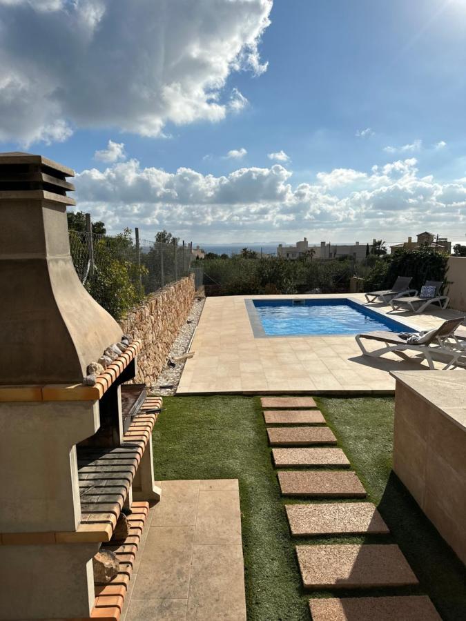 Casa Mirador - Bonita Casa Pareada Villa Cala Pi  Exteriör bild